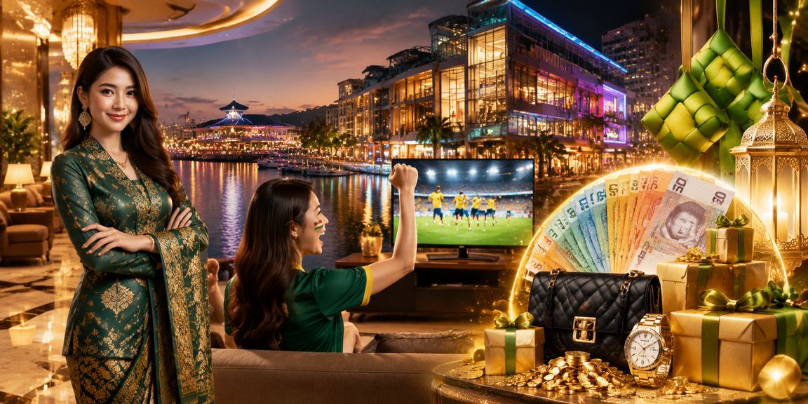 Bonus cashback sempena Hari Raya untuk pemain Malaysia di platform iwang88